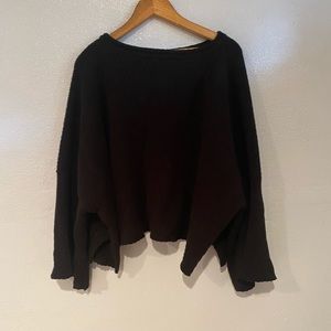Free People Loose-fit Sweater with Bell Sleeves